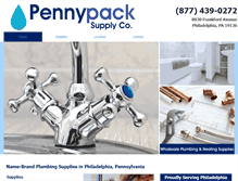 Tablet Screenshot of pennypacksupply.com
